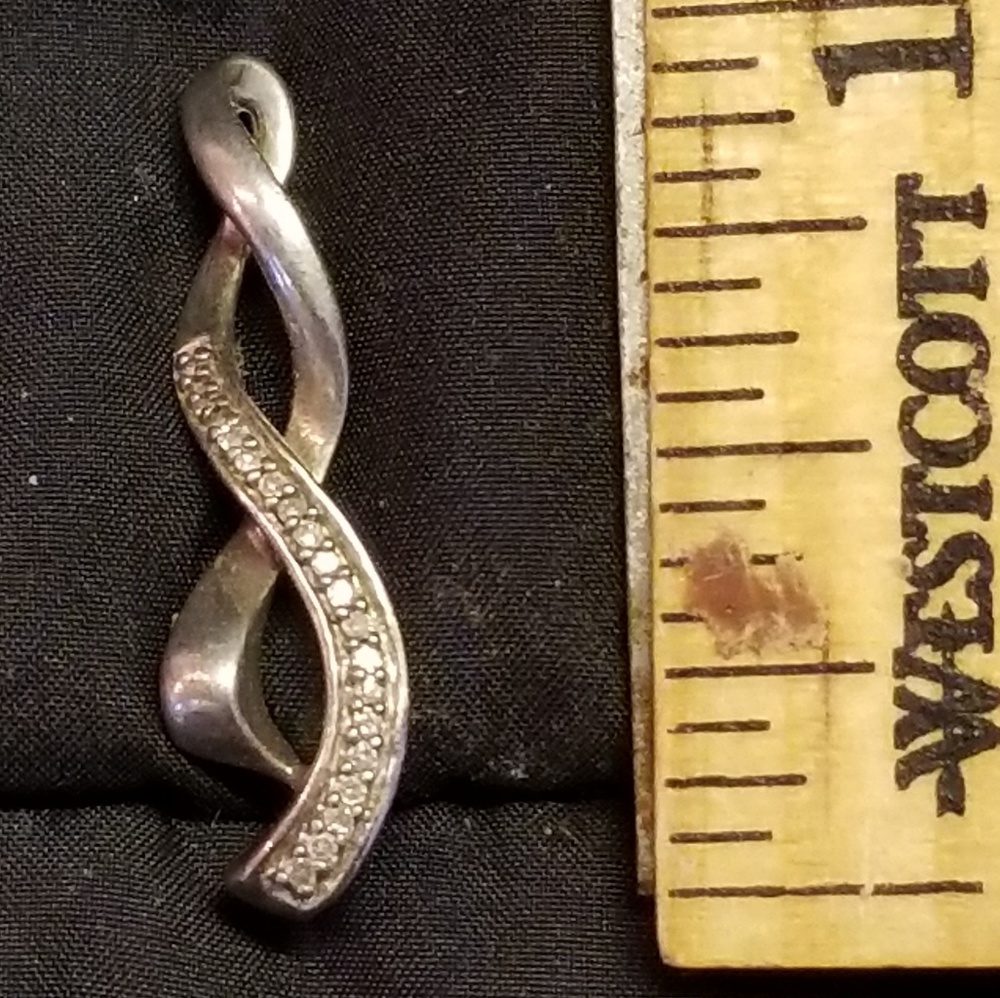 Sterling Silver Infinity Charm Sterling Silver